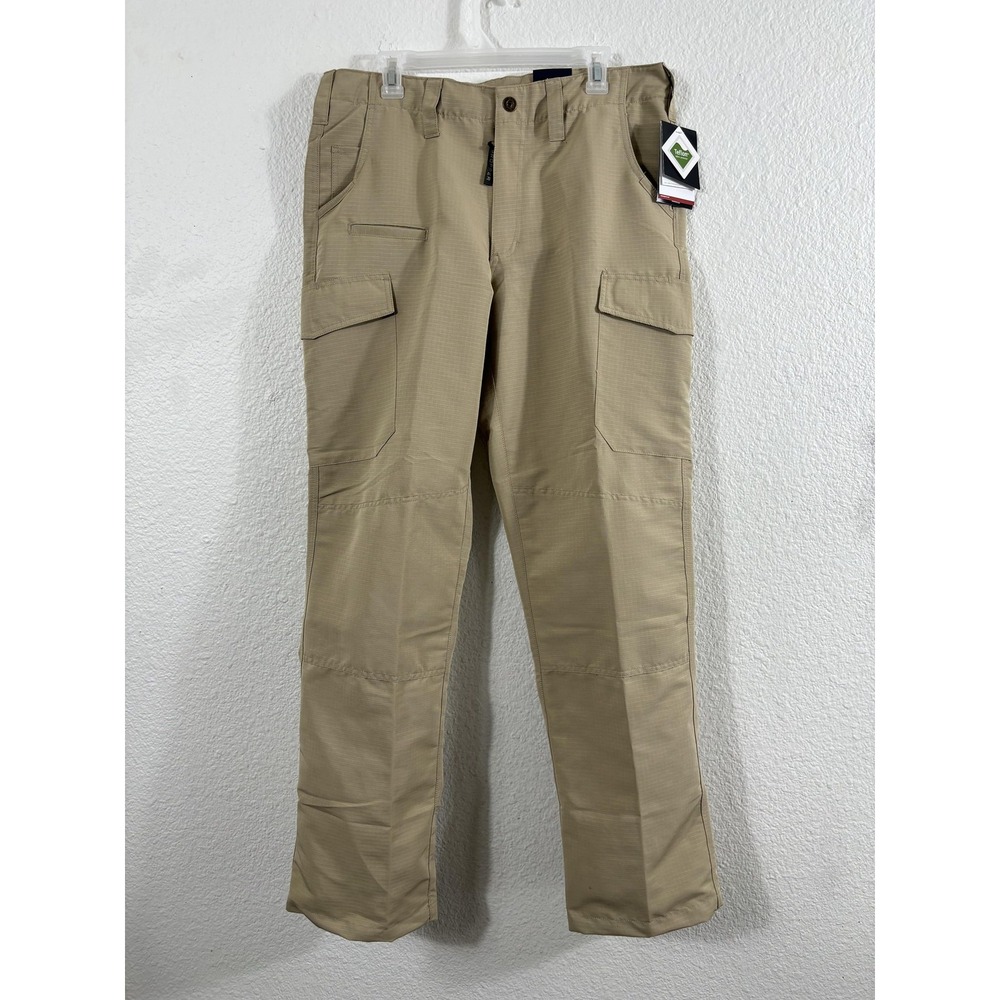 Propper Pants Womens 14 Long Khaki EdgeTec Tactical Ripstop Teflon Cargo Pockets